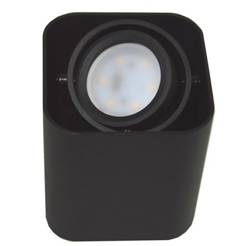 Oprawa sufitowa Sirok Black ruchoma prostokąt alum