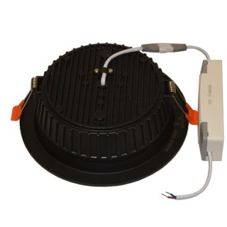 Downlight LED Karel 30W 2700K czarny SEOUL