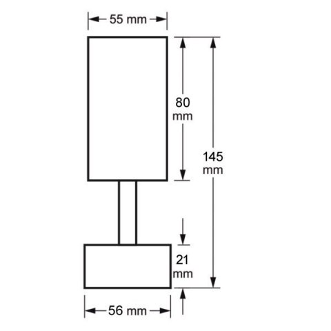 Lampa spotlight Sargo 1xGU10 biała