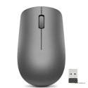 Lenovo 530 Wireless mouse, 2,4 GHz Wireless via Nano USB, Graphite