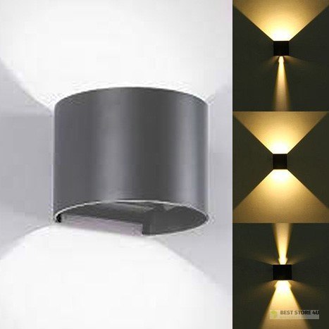 Oprawa elewacyjna LED Kreon 2*3w okrągły 4000K an Oprawa elewacyjna LED Kreon 2*3w okrągły 4000K an