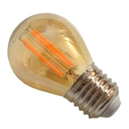 Żarówka LED Filament G45 E27 5W 2200K gold