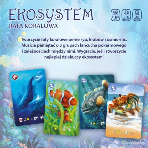 GRA EKOSYSTEM 2: RAFA KORALOWA - NASZA KASIĘGARNIA GRA EKOSYSTEM 2: RAFA KORALOWA - NASZA KASIĘGARNIA