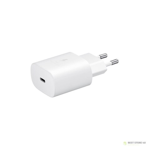 Ładowarka sieciowa z funkcją Power Delivery biała Ładowarka sieciowa z funkcją Power Delivery biała