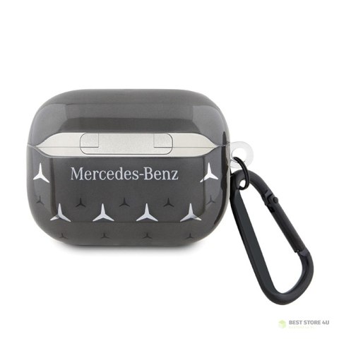 Mercedes Large Star Pattern - Etui AirPods Pro 2 (czarny) Mercedes Large Star Pattern - Etui AirPods Pro 2 (czarny)