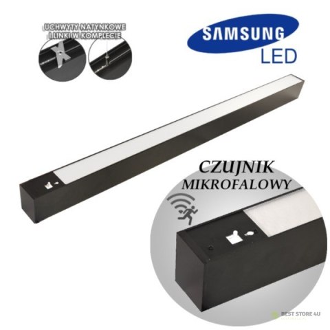 Oprawa led Cabail OLD 40W 4000K 1,2m czarna cz.MW