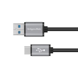 Kabel USB wtyk 3.0V - wtyk typu C 5 Gbps 1m Kruger&Matz Basic