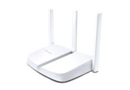 Mercusys Wireless N Router MW305R 802.11n, 300 Mbit/s, 10/100 Mbit/s, porty Ethernet LAN (RJ-45) 3, typ anteny 3xFixed, biały