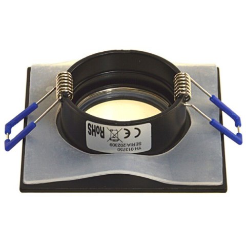 Oprawa sufitowa Quatro IP54 czarna kwadrat alumini