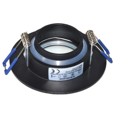 Oprawa sufitowa Satino ruchoma czarna IP54