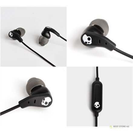 Skullcandy Sport Earbuds Set In-ear, Microphone, Lightning, Wired, Noice canceling, Black Skullcandy Sport Earbuds Set In-ear, Microphone, Lightning, Wired, Noice canceling, Black