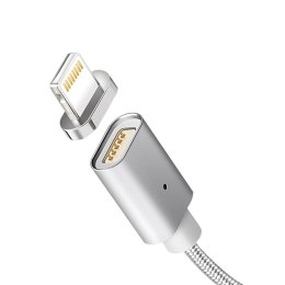 Kabel USB Lightning iPhone magnetyczny silver Maclean MCE161 - Quick & Fast Charge
