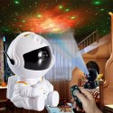 AK235B Projektor astronauta gwiazda biały