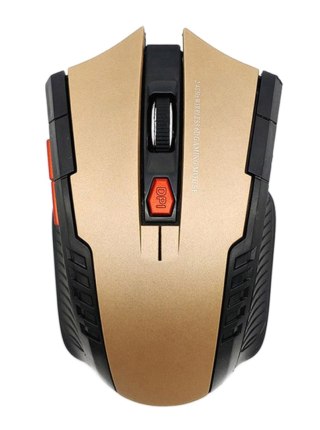 AK303A Bezprzewodowa mysz gamingowa gold