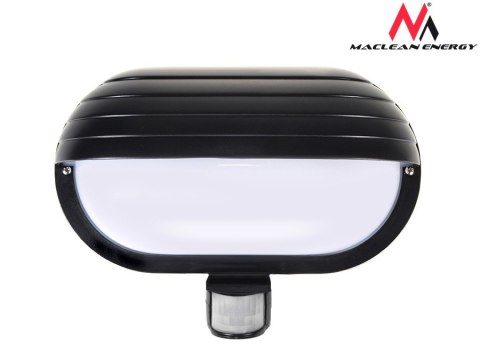 Oprawa ścienna Maclean, z czujnikiem PIR, max. 60W, 180°, MCE33B