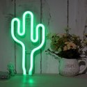 ZD79 Lampka led neon kaktus