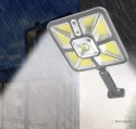 ZD97 Lampa solarna led 600w czujnik ruchu zmierzchu pilot