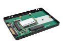 DIGITUS 2,5" SATA HDD krabička M.2 nebo mSATA SATA 3 6Gbit/s rychlost zápisu až 520 MB/s