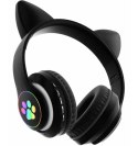 ZS7F Słuchawki bt 5.0 led czarne uszy