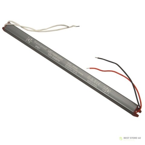 Zasilacz Led Super Slim 12V 60W IP67