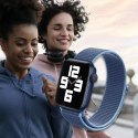 Crong Nylon - Pasek sportowy do Apple Watch 42/44/45 mm (Ocean Blue)