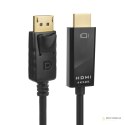 Kabel Display Port (DP) - HDMI Maclean, 4K/30Hz, 1.8m, MCTV-714