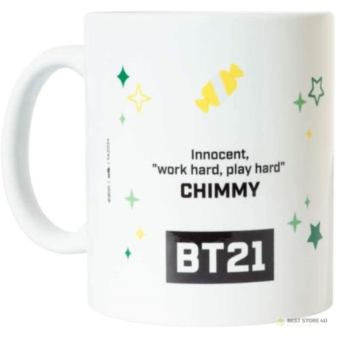 Line Friends BT21 - Kubek ceramiczny 300ml CHIMMY Line Friends BT21 - Kubek ceramiczny 300ml CHIMMY