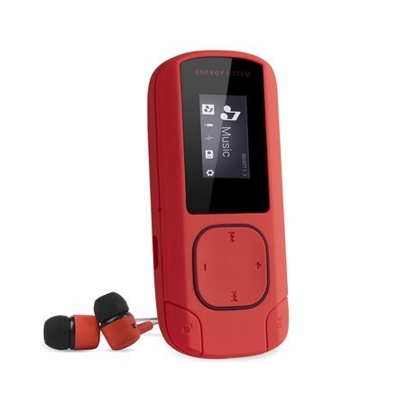 Energy Sistem MP3 Player Clip MP3 Wbudowany mikrofon, USB, Coral