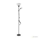 Lampa stojąca podłogowa URLAR, 175 cm, max 25W E27, max 25W E14, czarna