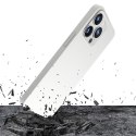 Apple iPhone 15 Pro - 3mk Hardy Silicone MagCase Silver-White