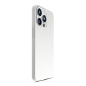 Apple iPhone 15 Pro - 3mk Hardy Silicone MagCase Silver-White