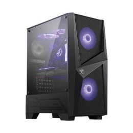 MSI MAG FORGE 100M PC Case, Mid-Tower, USB 3.2, Black