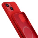 Apple iPhone 14 Plus - 3mk Hardy Silicone MagCase Red
