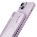 Apple iPhone 14 - 3mk Hardy Silicone MagCase Light Purple