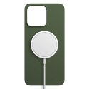 Apple iPhone 13 Pro Max - 3mk Hardy Silicone MagCase Alpine Green