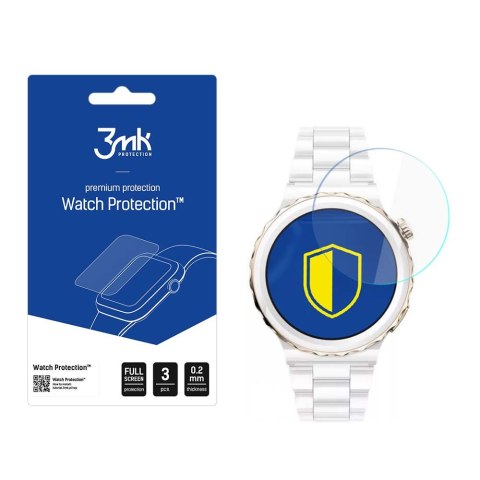 Huawei Watch GT 3 Pro Elegant 43mm - 3mk Watch Protection™ v. FlexibleGlass Lite