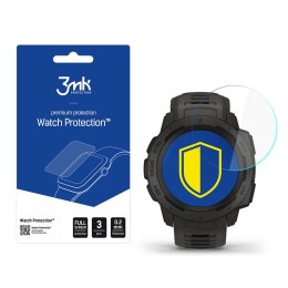 Garmin Instinct - 3mk Watch Protection™ v. FlexibleGlass Lite