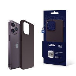 Apple iPhone 14 Pro Max - 3mk Hardy Silicone MagCase Deep Purple