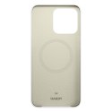 Apple iPhone 15 Pro Max - 3mk Hardy Silicone MagCase Silver-White