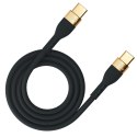 Accessories - 3mk Hyper Silicone Cable C to C 2m 100w Black