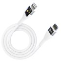 Accessories - 3mk Hyper Silicone Cable Type-C to Lightning 20W 3A White