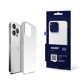 Apple iPhone 14 Pro - 3mk Hardy Silicone MagCase White