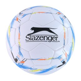 Slazenger - Piłka do piłki nożnej r. 5 (biały / niebieski)