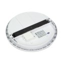 CERS LED 16W, plafon oświetleniowy, 1300lm, IP65, 4000K, poliwęglan mleczny, biały