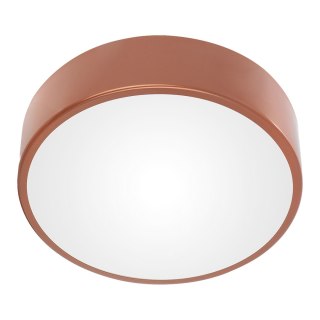 OVO plafon 3xE27, 3x24W, miedziana stal, klosz szklany matowy, IP20, ? 400