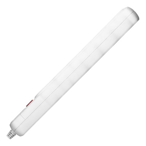 Rozgałęźnik z wyłącznikiem 6x2P+Z, biały