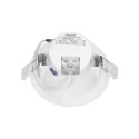 AURA LED 9W, oprawa downlight, podtynkowa, 4000K, biała, wbudowany zasilacz LED