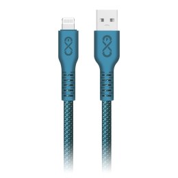 Kabel USB-A - Lightning eXc IMMORTAL, 0.9m, 30W, szybkie ładowanie, kolor mix