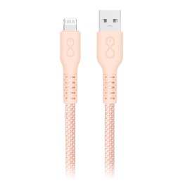 Kabel USB-A - Lightning eXc IMMORTAL, 2m, 30W, szybkie ładowanie, kolor mix