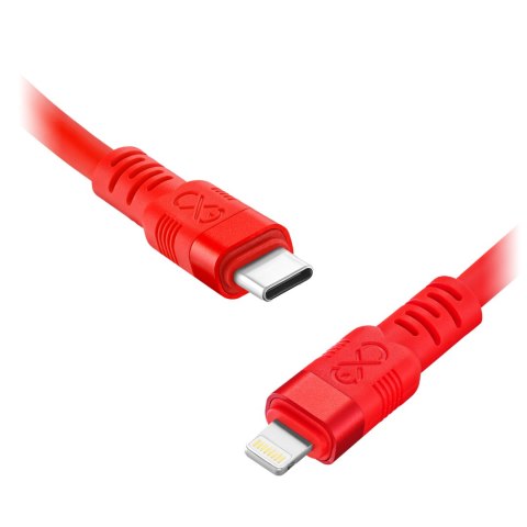 Kabel USB-C - Lightning eXc WHIPPY Pro, 2M, 29W, szybkie ładowanie, kolor mix
